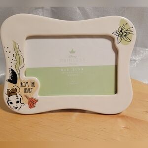 Rae Dunn Disney Princess and Frog Tiana From the Heart 4×6 Frame Artisan Collect